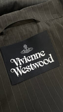 Blazer gessato con cartellino Vivienne Westwood