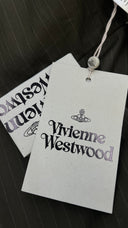 Blazer gessato con cartellino Vivienne Westwood