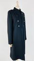 Cappotto lana nero
