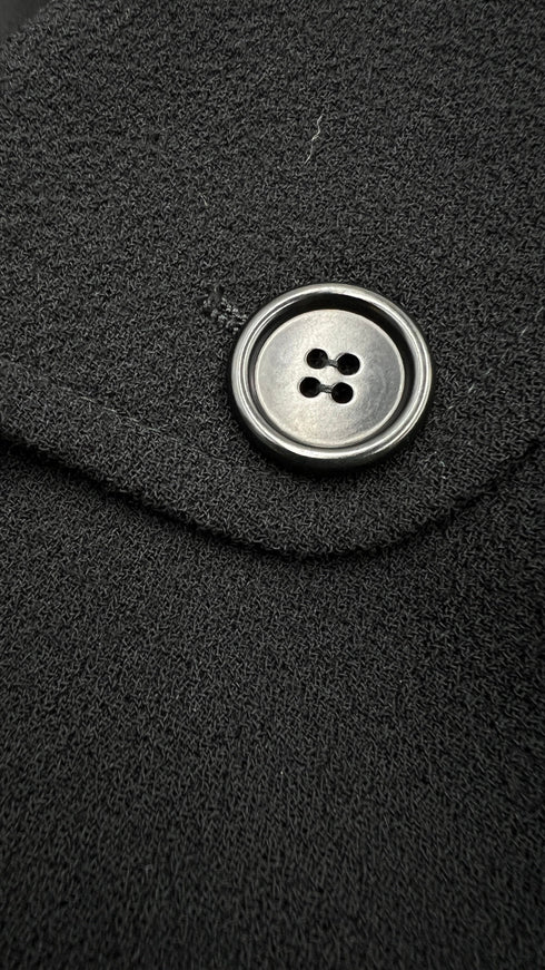 Cappotto lana nero
