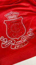 Felpa in ciniglia con strass Juicy Couture