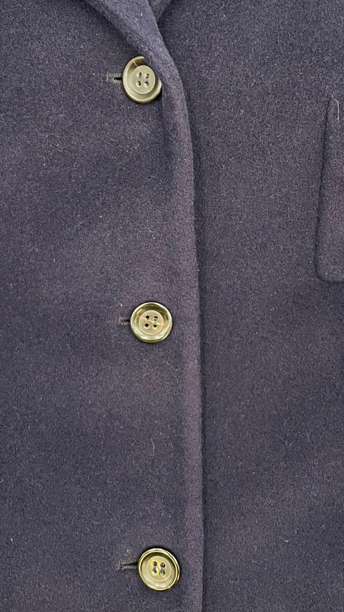 Cappotto in lana-angora