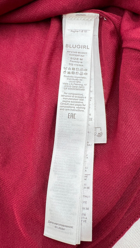 Cardigan a frange