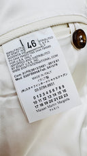 Gilet bianco doppiopetto Maison Margiela