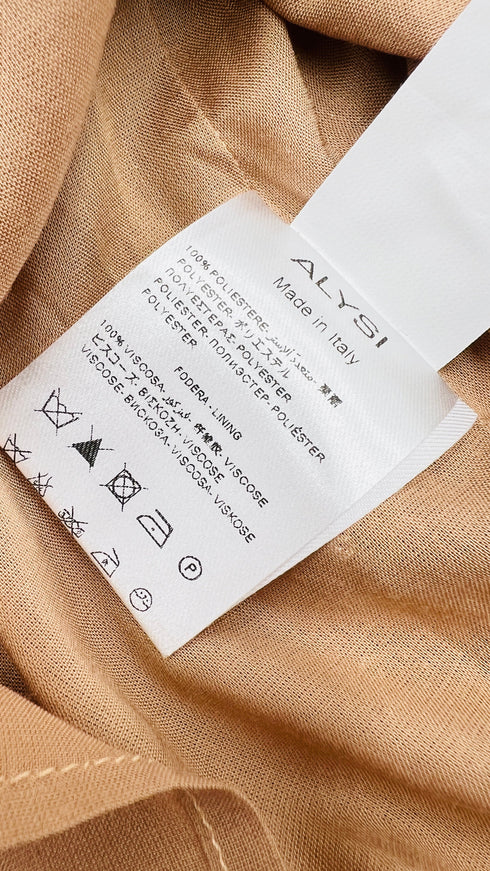 Top dritto paillettato