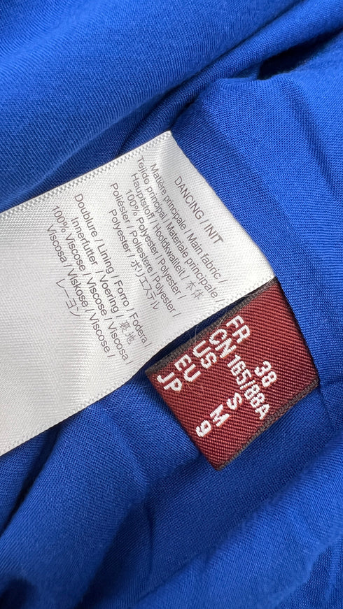 Blusa lurex blu