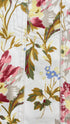 Completo in cotone fiori