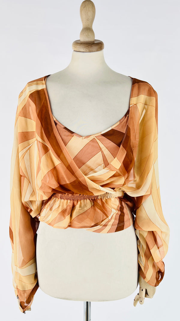 Twinset blusa e canotta