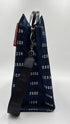 Borsa a mano in denim logato
