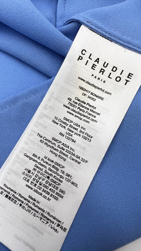 Blusa polsino plissé