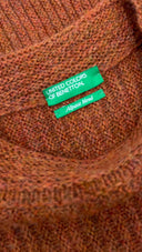 Abito lungo in maglia BENETTON