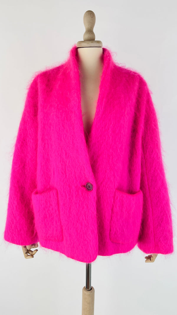 Giacca mohair lana