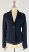 Blazer gessato lana