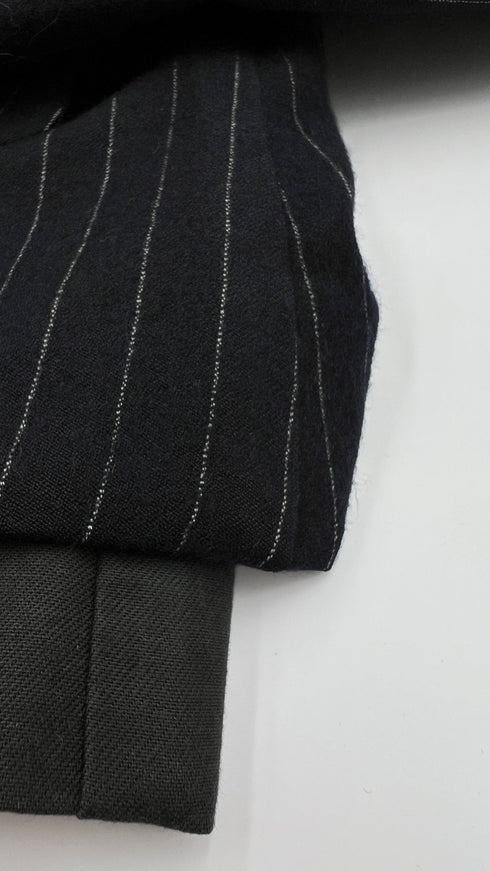 Blazer gessato lana