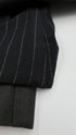 Blazer gessato lana