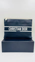 Pochette in pelle blu
