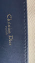 Pochette in pelle blu