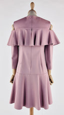 Abito midi con volant in jersey ALBERTA FERRETTI
