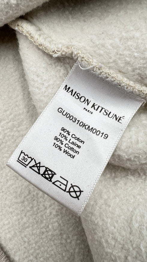 Felpa girocollo ricamata