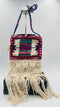 Borsa a tracolla ricamata