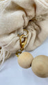Borsa perle e frangie