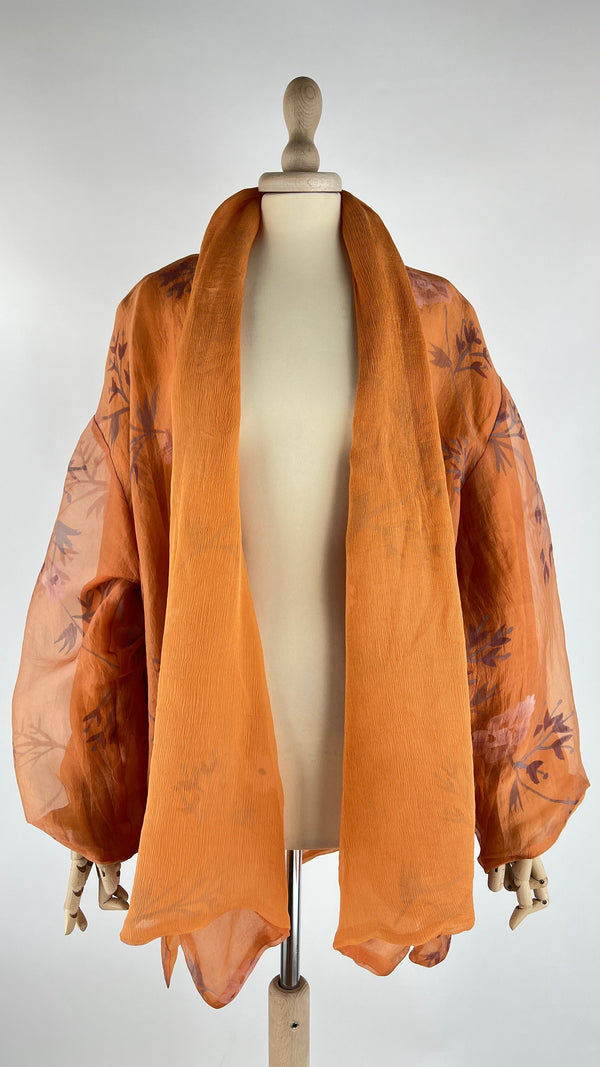 Cargigan ampio in seta