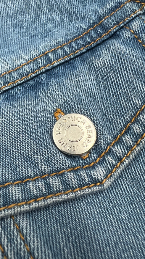 Abito midi in denim