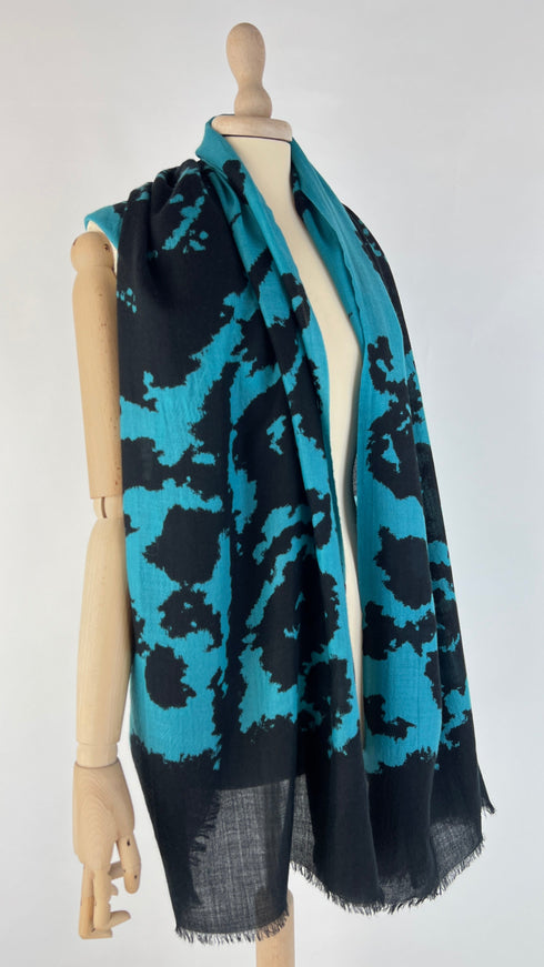 Foulard maculato cartellino
