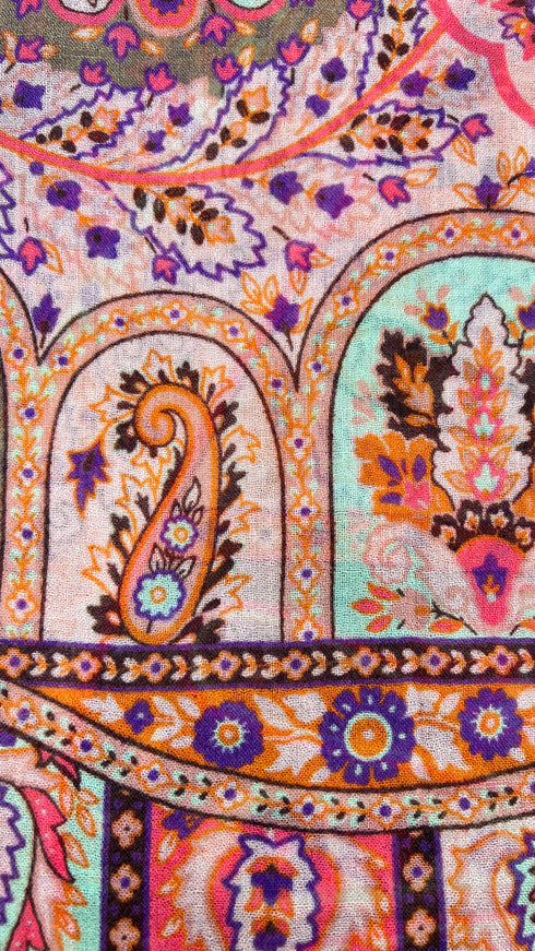 Foulard cashmere cartellino