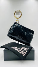 Borsa vintage con manico ad anello Moschino