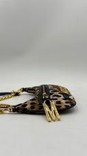 Borsa hobo mini animalier Moschino