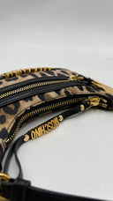 Borsa hobo mini animalier Moschino