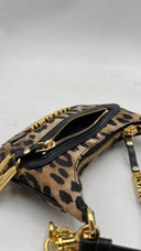 Borsa hobo mini animalier Moschino