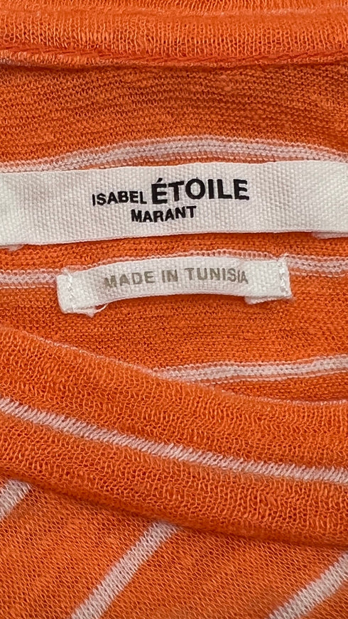 T-shirt a righe diagonali
