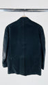 Blazer velluto di cotone nero