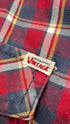 Camicia vintage western tartan