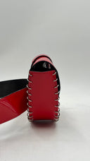 Marsupio in vernice rosso DELAFON