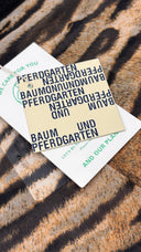Leggings sheer animalier con cartellino Baum und pferdgarten