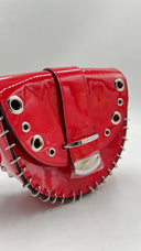 Marsupio in vernice rosso DELAFON