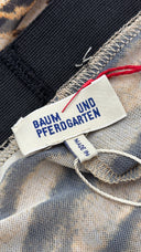 Leggings sheer animalier con cartellino Baum und pferdgarten