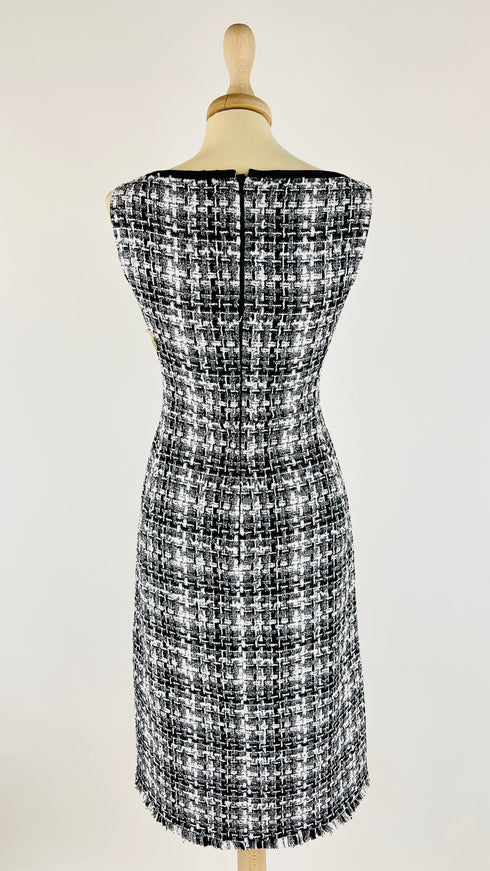 Abito midi inserto tulle