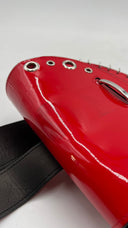 Marsupio in vernice rosso DELAFON