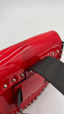 Marsupio in vernice rosso DELAFON