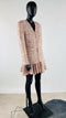 Completo in tweed rosa