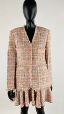 Completo in tweed rosa GIAMBATTISTA VALLI