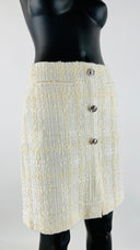 Completo tweed bianco GIAMBATTISTA VALLI