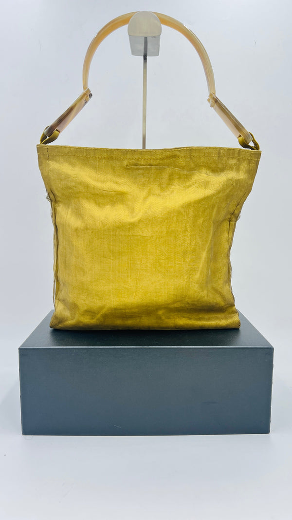Borsa secchiello in organza