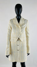 Completo tweed bianco GIAMBATTISTA VALLI