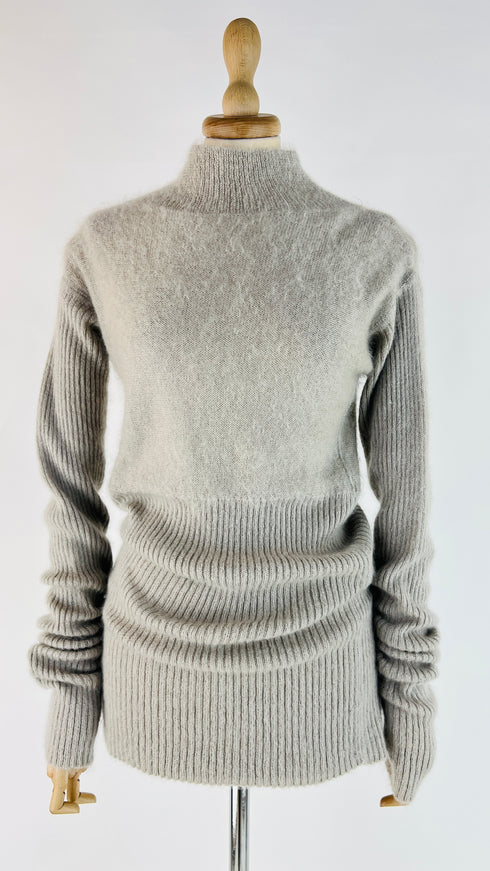 Maglia lunga mohair e seta F/W 2012