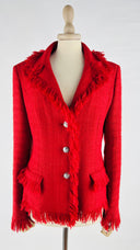 Giacca frangiata vintage Versace